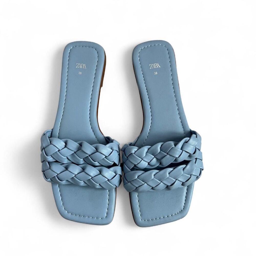Zara Women's Blue Sandals